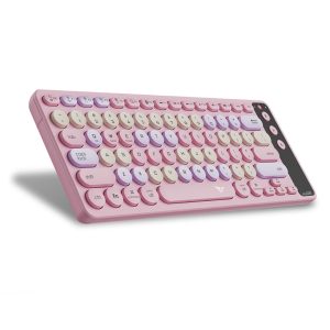 ALCATROZ MULTI DEVICE RECH KEYBOARD BT & 2.4G AIRDOCK 2 SPRING PINK