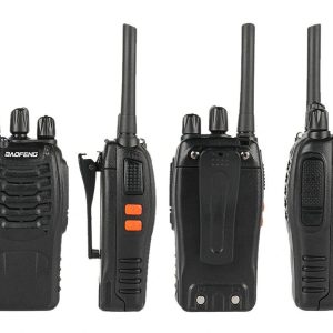 BAOFENG σετ ασύρματοι πομποδέκτες BF-88E, PMR, 0.5W, μαύρο, 2τμχ 3 0.5W