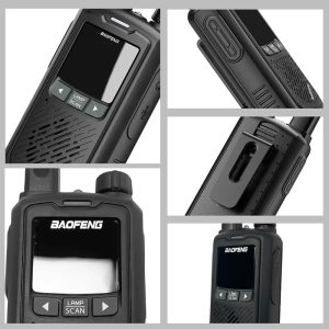 BAOFENG σετ ασύρματοι πομποδέκτες BF-T17, PMR, 0.5W, μαύρο, 2τμχ 2 PMR