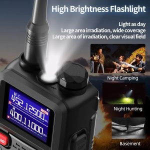 BAOFENG ασύρματος πομποδέκτης UV-5RH, VHF/UHF, 10W, μαύρος 3 10W