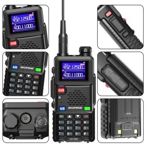 BAOFENG ασύρματος πομποδέκτης UV-5RH, VHF/UHF, 10W, μαύρος 4 μαύρος