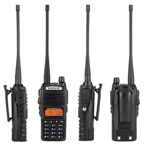 BAOFENG ασύρματος πομποδέκτης UV-82, VHF/UHF, 8W, μαύρος 3 8W