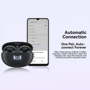 BLACKVIEW BT5.4 ENC LED DISPLAY AIRBUDS 13 WITH CHARGING DOCK BLACK 2