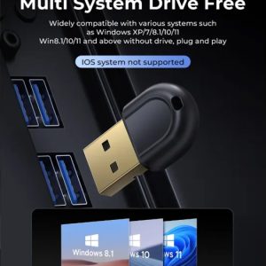 ORICO USB αντάπτορας Bluetooth 5.3 BTA-53, μαύρος 3 BTA 53 BK BP 2