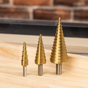 DELI σετ κωνικά τρυπάνια DH-JTZ0003-ED1 για μέταλλο, HSS 4241, 4-12/4-20/4-32mm, κυλινδρικό, 3τμχ 2 HSS 4241