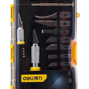 DELI σετ κοπίδια ακριβείας DL-DP1 με θήκη, 16τμχ 4 DL DP1 3