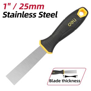 DELI σπάτουλα DL-HD1 με αντιολισθητική λαβή, ανοξείδωτο ατσάλι, 25mm 4 DL HD1 3