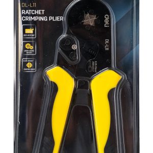 DELI πρέσα ακροδεκτών καλωδίων DL-L11, διατομής 0.25-10mm², 180mm 4 DL L11 3