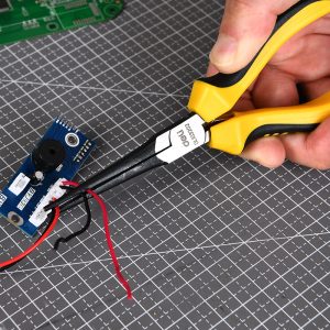 DELI μυτοτσίμπιδο ίσιο DL103202 με αντιολισθητικές λαβές, 150mm 2 150mm