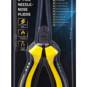 DELI μυτοτσίμπιδο ίσιο DL103202 με αντιολισθητικές λαβές, 150mm 3 DL103202 2