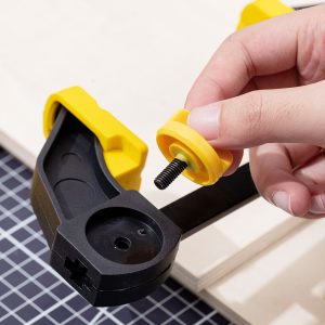 DELI σφιγκτήρας σκανδάλης DL110106 με μέγιστο άνοιγμα 150mm, μαύρος 4 DL110106 3