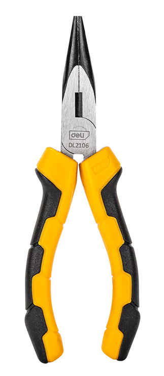 DELI μυτοτσίμπιδο ίσιο DL2106 με αντιολισθητικές λαβές DELI μυτοτσίμπιδο ίσιο DL2106 με αντιολισθητικές λαβές