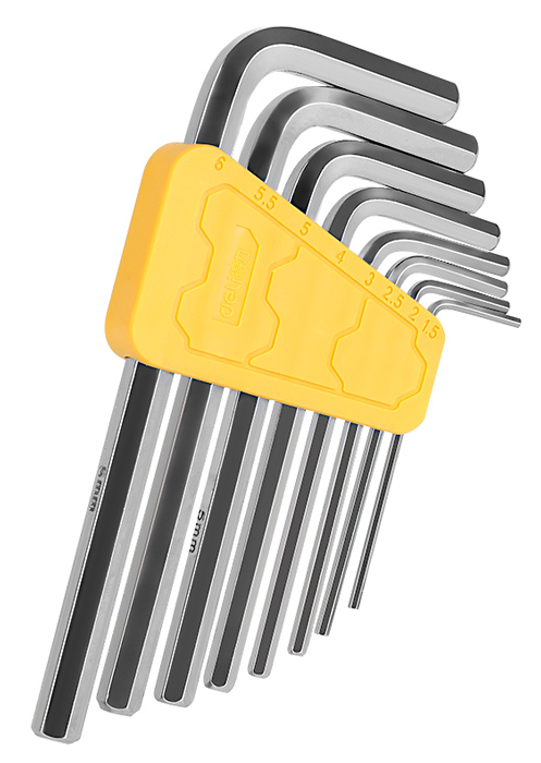 DELI σετ κλειδιά Allen DL230008 σε σχήμα L DELI σετ κλειδιά Allen DL230008 σε σχήμα L