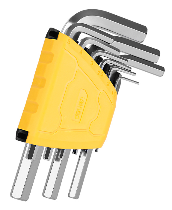 DELI σετ κλειδιά Allen DL230009 σε σχήμα L DELI σετ κλειδιά Allen DL230009 σε σχήμα L