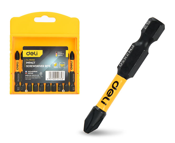 DELI σετ μύτες κατσαβιδιού DL251050 για δραπανοκατσάβιδο DELI σετ μύτες κατσαβιδιού DL251050 για δραπανοκατσάβιδο