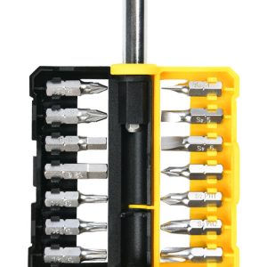 DELI σετ μύτες κατσαβιδιού DL251201 με αντάπτορα