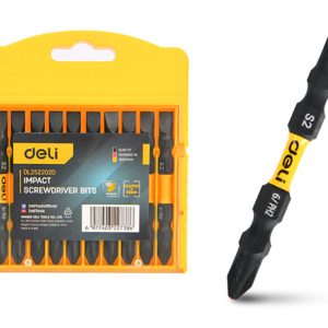 DELI σετ μύτες κατσαβιδιού DL252202D για δραπανοκατσάβιδο