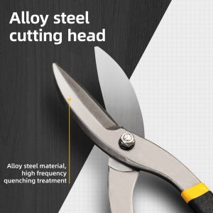 DELI ψαλίδι λαμαρίνας DL25912 με αντιολισθητικές λαβές, 300mm 3 DL25912 2