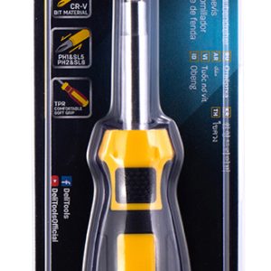 DELI κατσαβίδι DL260206 με εναλλασσόμενες μύτες, μαγνητικό, 4τμχ 4 DL260206 3