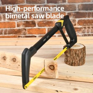 DELI πριόνι σιδήρου/ξύλου DL353812 με εργονομική λαβή, 300mm, 24 TPI 3 24 TPI