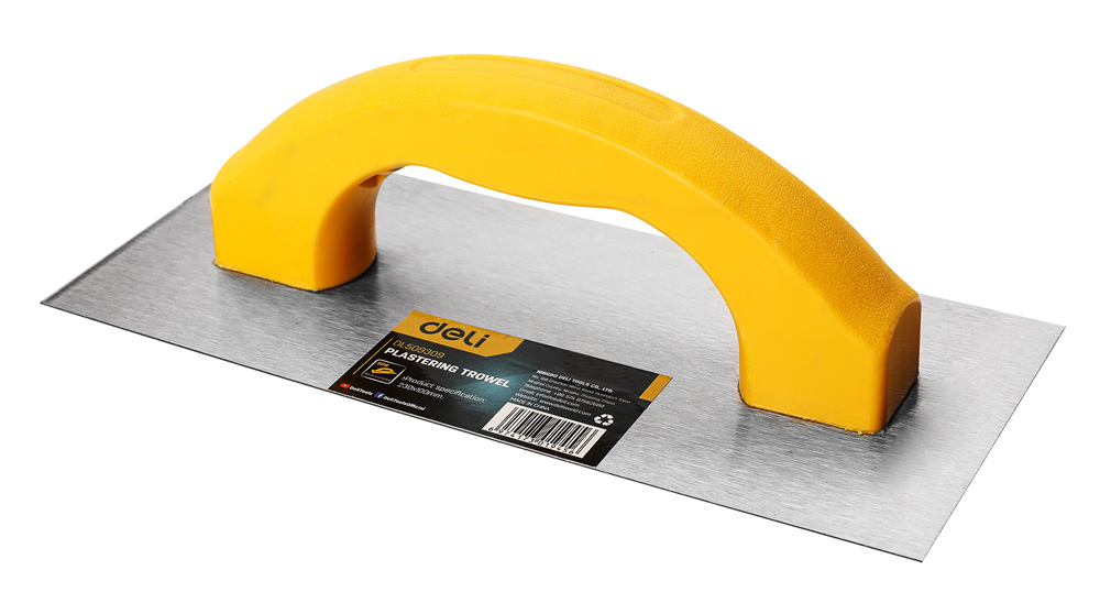 DELI σπάτουλα σοβατίσματος DL509309 με πλαστική λαβή DELI σπάτουλα σοβατίσματος DL509309 με πλαστική λαβή