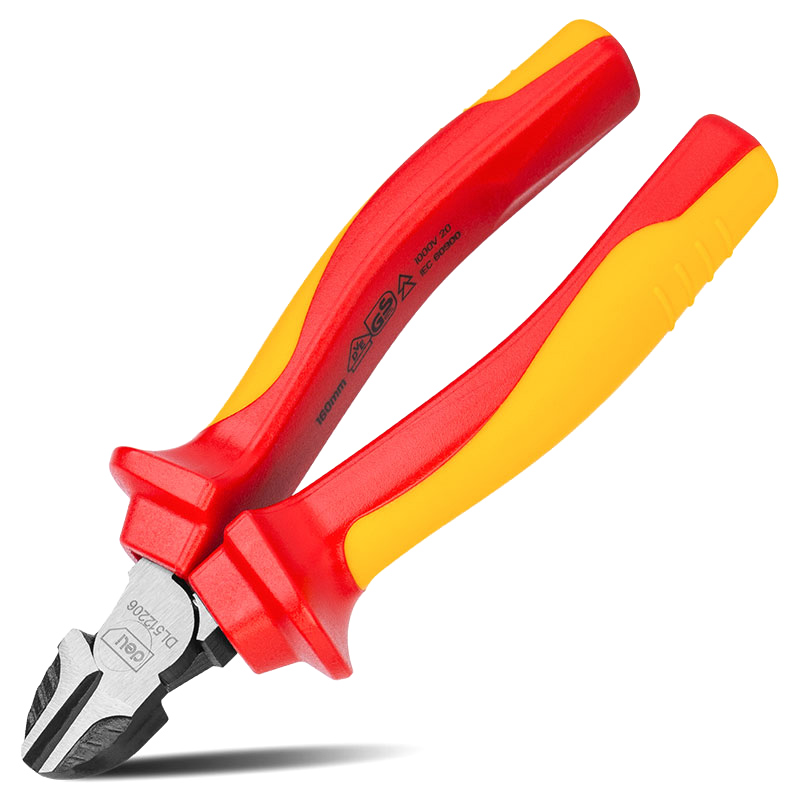 DELI πλαγιοκόφτης ηλεκτρολόγου DL512206 με αντιολισθητικές λαβές DELI πλαγιοκόφτης ηλεκτρολόγου DL512206 με αντιολισθητικές λαβές