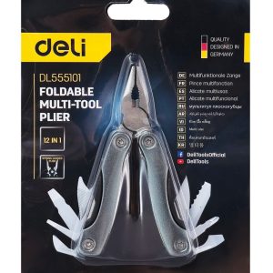 DELI πολυεργαλείο 12 σε 1 DL555101, πτυσσόμενο, 105mm 3 105mm