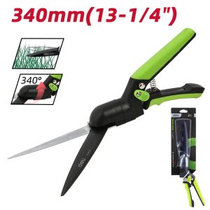 DELI ψαλίδι χλόης/θάμνων DL580351 με αντιολισθητικές λαβές, 340mm 4 DL580351 3