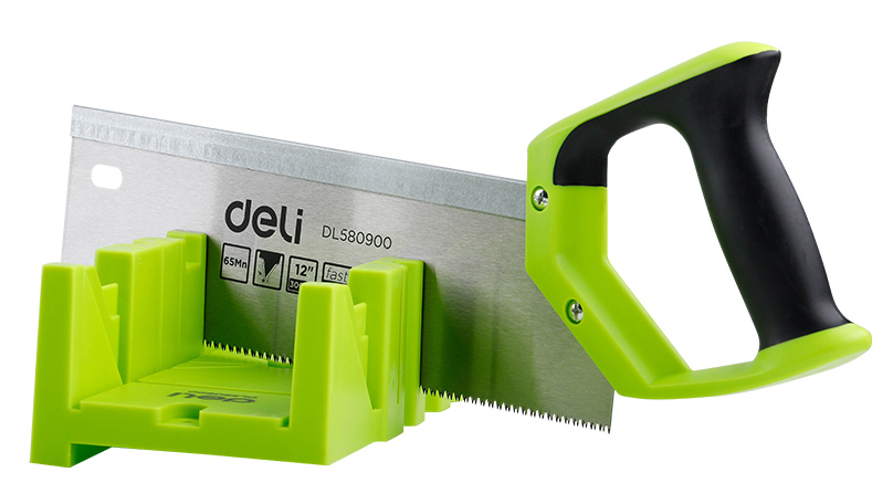 DELI πριόνι ξύλου DL580900 με φαλτσοκούτι DELI πριόνι ξύλου DL580900 με φαλτσοκούτι