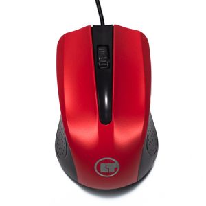 LAMTECH WIRED OPTICAL MOUSE 1000DPI RED