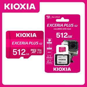 KIOXIA 4K MICRO SD GEN2 512GB EXCERIA PLUS UHS I U3 WITH ADAPTER 3 LMPL2M512GG2 2