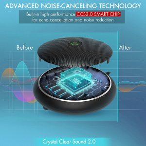 CMTECK επιτραπέζιο μικρόφωνο M003, omnidirectional, USB, μαύρο 4 μαύρο