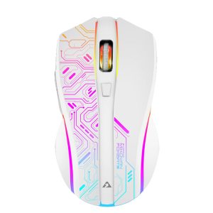 ARMAGGEDDON 2.4G WIRELESS GAMING MOUSE RGB 10000 CPI MIKOYAN FOXBAT-III CYBERPUNK WHITE 2 MIKOYAN FOXBAT III CYBERPUNK w 3