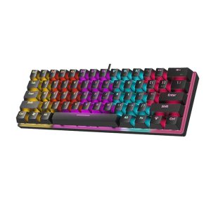 ARMAGGEDDON MECHANICAL KEYBOARD MKA-1C NEO BLACK TACTILE BROWN SWITCH 2 MKA 1C NBT 1