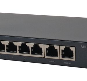 8x 10/100/1000Mbps PoE+