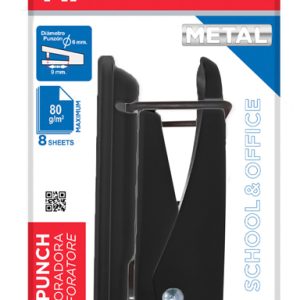 MP μεταλλικός διακορευτής PA104, μονός, 6mm, 2x9cm, μαύρος 2 μονός