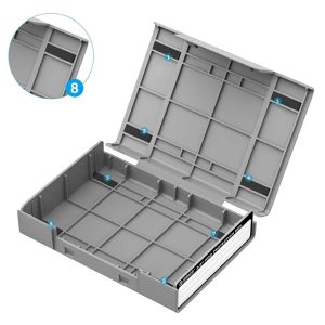 ORICO θήκη προστασίας για 3.5" HDD PHP35-V1, γκρι 4 PHP35 V1 GY 3