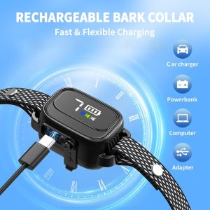 POWERTECH ηλεκτρικό κολάρο εκπαίδευσης σκύλου PT-1395 για αποτροπή γαυγίσματος 3 PT 1395 2