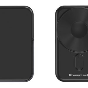 POWERTECH power bank με οθόνη PT-1416, 10000mah, magnetic wireless, 22.5W, μαύρο 3 magnetic wireless