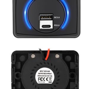 POWERTECH πρίζα USB για σκάφη & οχήματα PTL-027, USB & USB-C 4 PTL 027 3