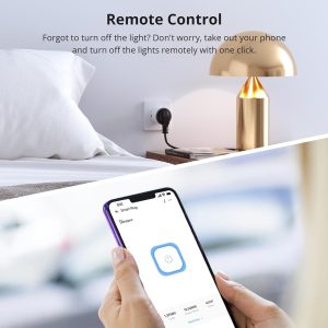 SONOFF smart αντάπτορας ρεύματος S60TPF, μονός, 4000W, WiFi, λευκός 2 μονός