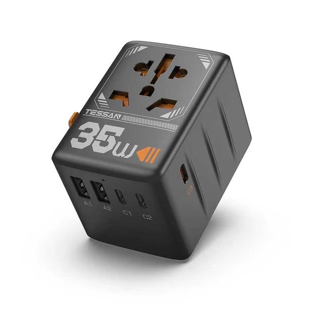 TESSAN UNIVERSAL TRAVEL ADAPTER 2xUSB TESSAN UNIVERSAL TRAVEL ADAPTER 2xUSB