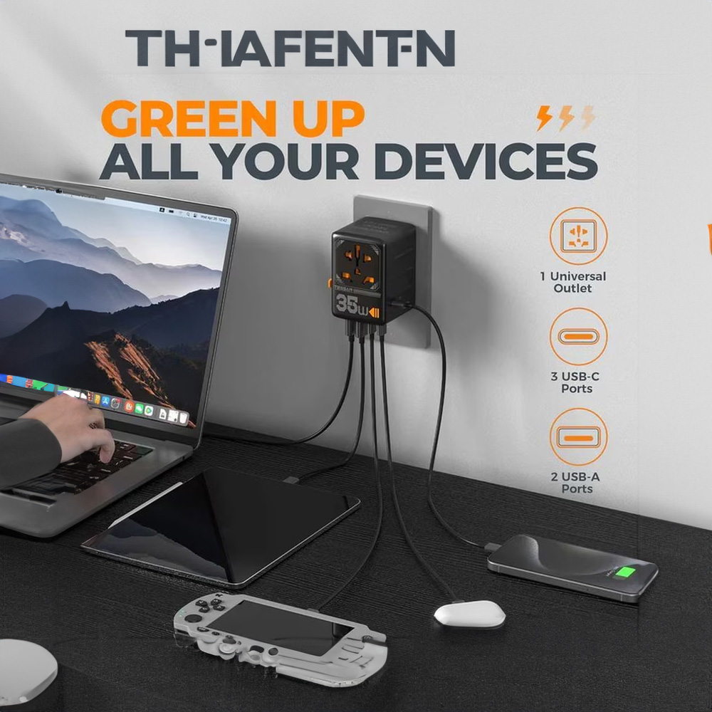 3xTYPE-C MAX 35W 3xTYPE-C MAX 35W