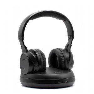 AIWA WIRELESS STEREO TV RF HEADPHONE SYSTEM BLACK 3 WHF 930D