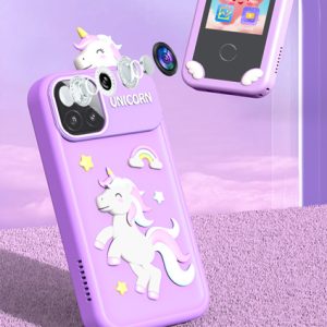 WOWKIDS παιδικό smartphone με κάμερα P1 Plus, 2.8" οθόνη αφής, μωβ 3 μωβ