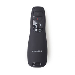 GEMBIRD WIRELESS PRESENTER WITH LASER POINTER BLACK 3 WP L 12 4