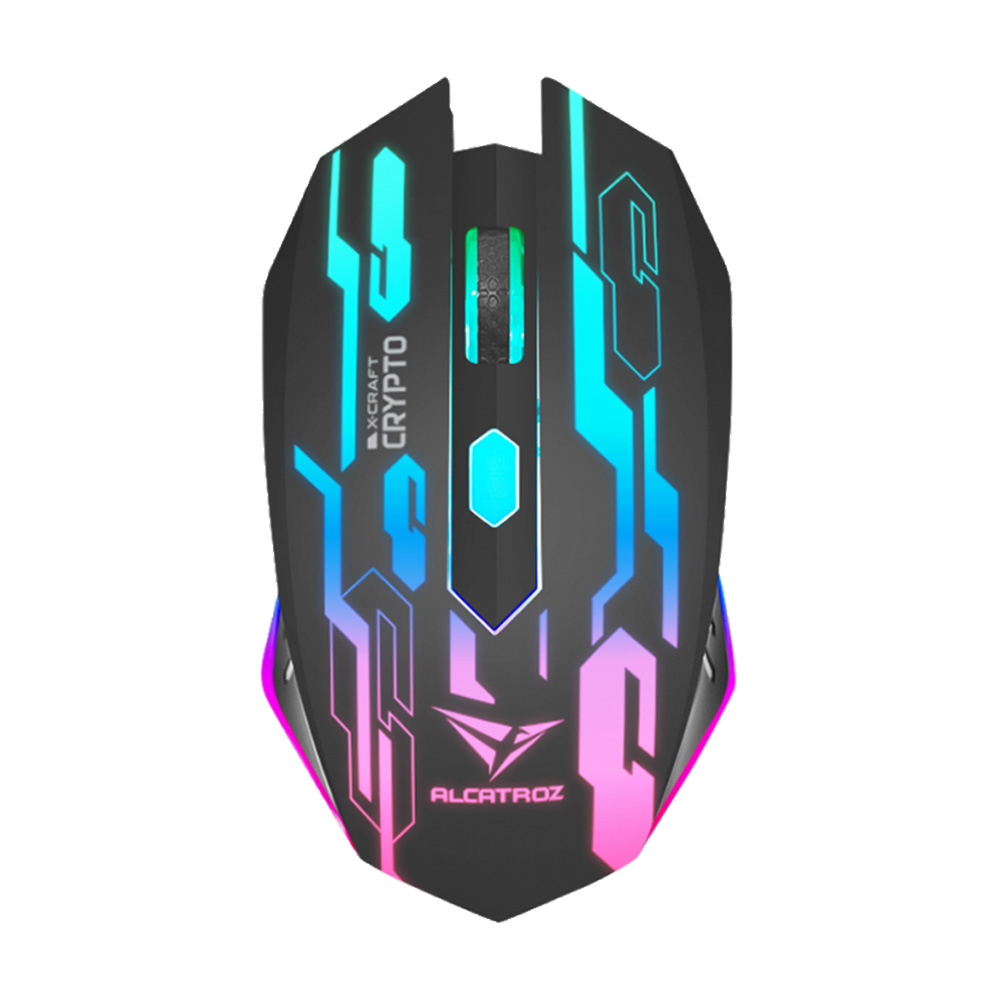 ALCATROZ 4-BUTTON GAMING RGB MOUSE CPI 2400 X-CRAFT CRYPTO ALCATROZ 4-BUTTON GAMING RGB MOUSE CPI 2400 X-CRAFT CRYPTO