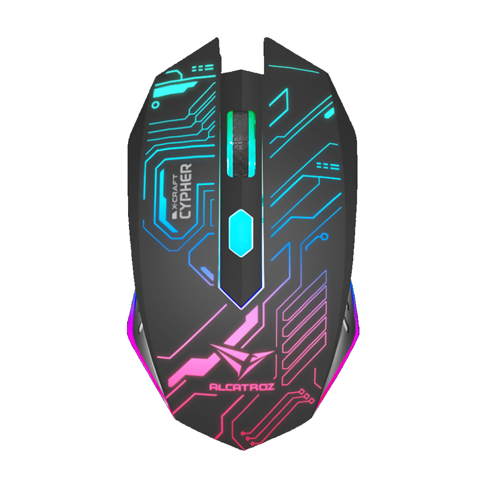 ALCATROZ 4-BUTTON GAMING RGB MOUSE CPI 2400 X-CRAFT CYPHER ALCATROZ 4-BUTTON GAMING RGB MOUSE CPI 2400 X-CRAFT CYPHER