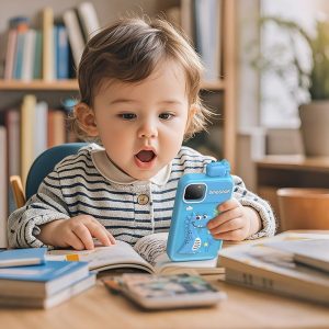 Hoco Y103 Παιδικό Τηλέφωνο 2.8" Μπλε – Με Παιχνίδια, Κάμερα & Μουσική | Χωρίς Internet & SIM 5 a4cb58b8c01e8c0e806c49a3034cb655