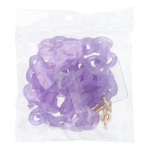 Phone pendant / cord length 80cm (40cm in the loop) / on neck - purple